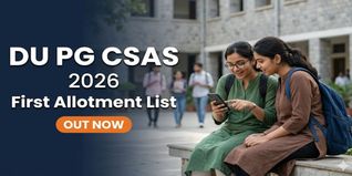 DU PG CSAS 2026 First Allotment Out at pgadmission.uod.ac.in; Check Last Date for Seat Acceptance
